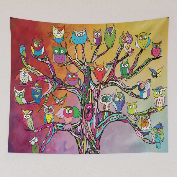 Item preview, Tree of Owls designed and sold by Luna-Mac.