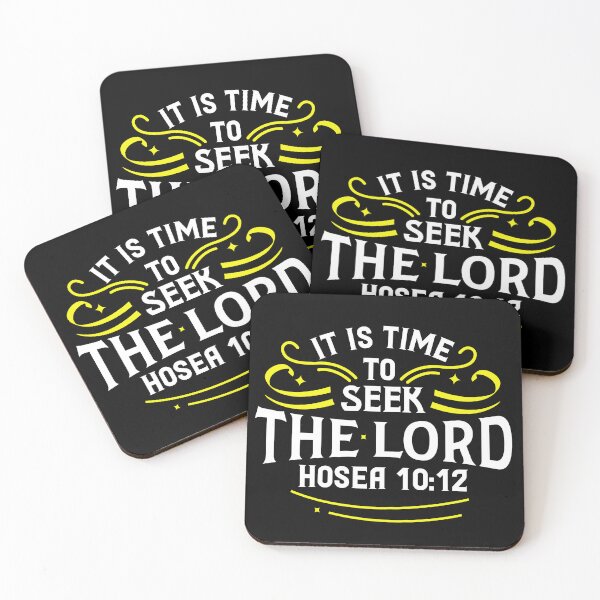 Item preview, It Is Time To Seek The Lord Bible Verse Hosea 10:12 designed and sold by Roland1980.