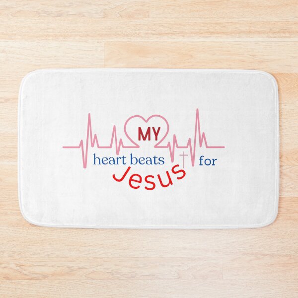 Item preview, My heart Beats for Jesus designed and sold by BlessedHandsDesigns.