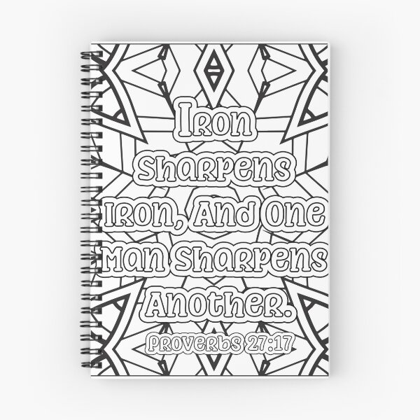 Item preview, Iron Sharpens Iron, And One Man Sharpens Another Prov. 27:17 designed and sold by Roland1980.