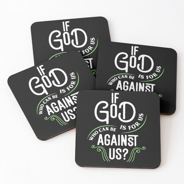 Item preview, If God Is For Us Who Can Be Against Us? Romans 8:31 designed and sold by Roland1980.