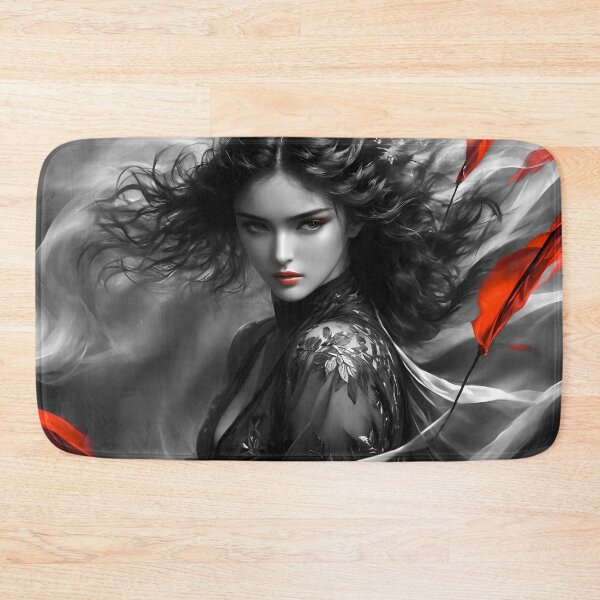Item preview, Red Flags 9 bw designed and sold by deep-sea-birds.