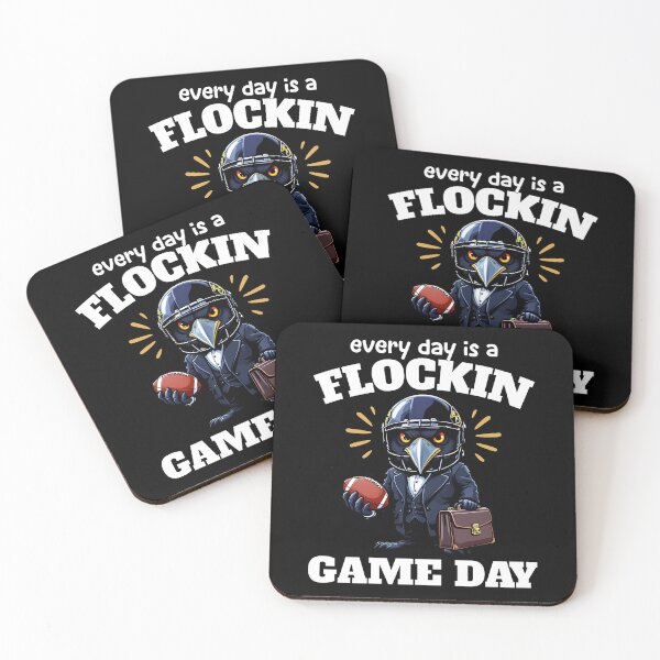 Item preview, EVERY DAY IS A FLOCKIN GAME DAY - FOOTBALL RAVENS GIFT designed and sold by KEF Custom.