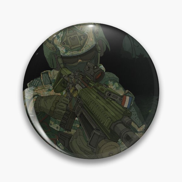 Item preview, Dutch special forces in dark forest designed and sold by JJadx.