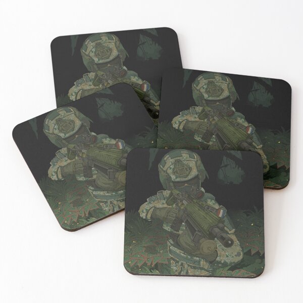 Item preview, Dutch special forces in dark forest designed and sold by JJadx.