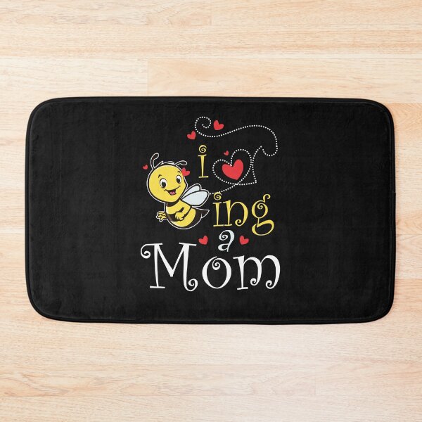 Item preview, I love Bee ing a Mommy New mom shirt designed and sold by StreetArtPro.