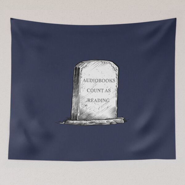 Item preview, AUDIOBOOKS COUNT AS READING designed and sold by mommottix.