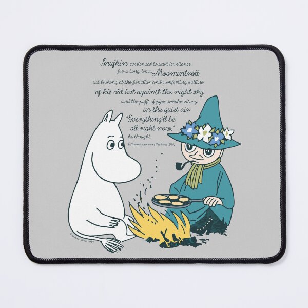 Item preview, Moomin Everything'll Be Alright Moominsummer Madness Quote designed and sold by MoominStore.