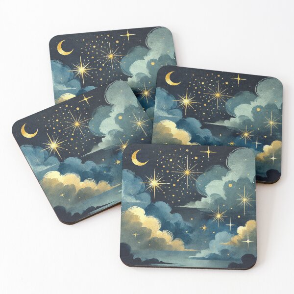 Item preview, Golden Celestial Night designed and sold by zzz888.