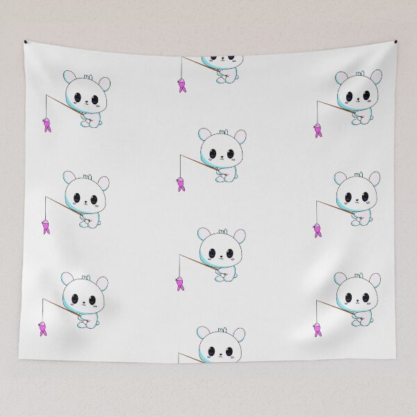 Item preview, Fishing polar bear designed and sold by WHemporium.