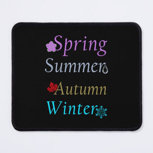 Item preview, Colorful Spring Summer Autumn and Winter Seasons designed and sold by WD-Artist.
