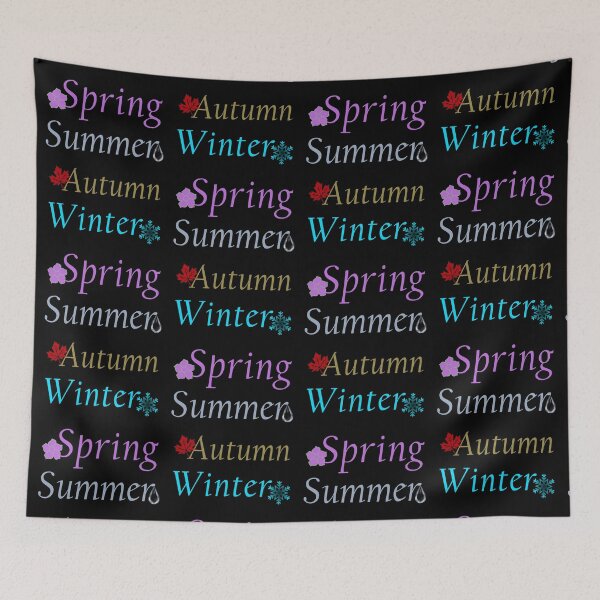 Item preview, Colorful Spring Summer Autumn and Winter Seasons designed and sold by WD-Artist.