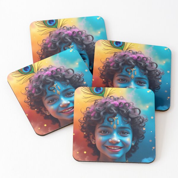 Item preview, Divine Lord Krishna - Symbol of Love and Wisdom designed and sold by Omtatsat.