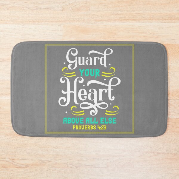 Item preview, Guard Your Heart  Above All Else Bible Verse Proverbs 4:23 designed and sold by Roland1980.