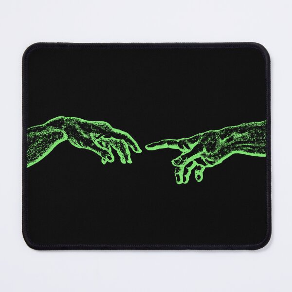 Item preview, Michelangelo The Hand of God Adam Electric Frankenstein designed and sold by shufti.