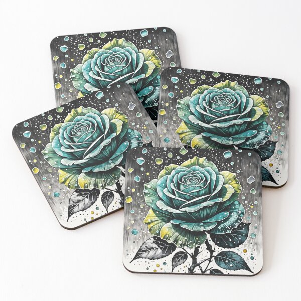 Item preview, Green Rose, Ai Generated Art  designed and sold by ACC .