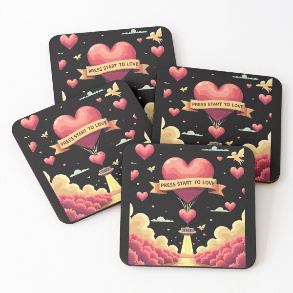 Item preview, Press start to love for valentine design designed and sold by MofazStyle.