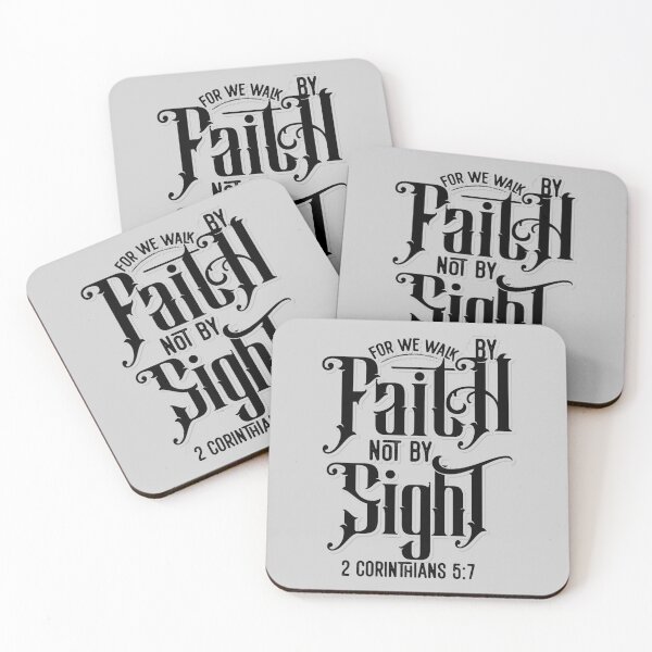 Item preview, For We Walk By Faith Not By Sight  designed and sold by Roland1980.