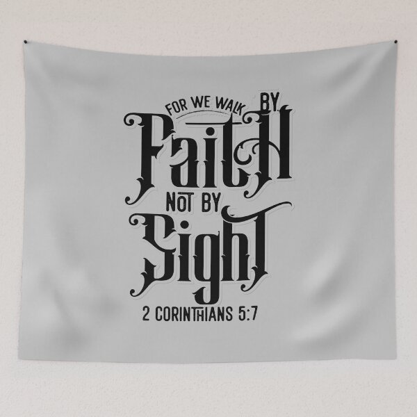 Item preview, For We Walk By Faith Not By Sight  designed and sold by Roland1980.