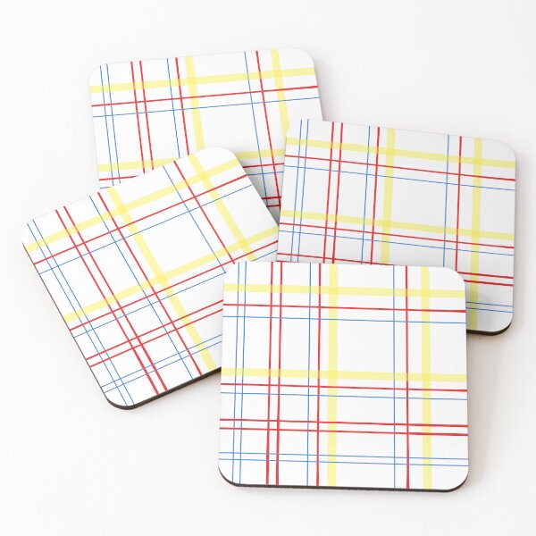 Item preview, Lines, Grids, and Stripes in Blue, Red, and Yellow designed and sold by Adam Krzysztof Wiatr.