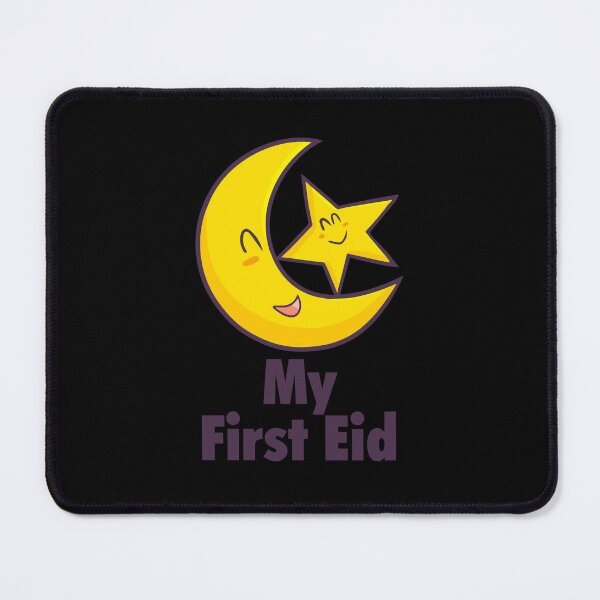 Item preview, "My First Eid / Ramadan 2025 Baby Gift – Cute Crescent Moon & Star Islamic Design" designed and sold by artworkathome.