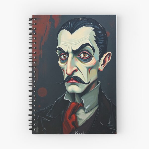 Item preview, Creepy stylized portrait of a old man with a mustache designed and sold by Vintage Designs +.