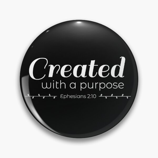 Item preview, Created With A Purpose Verse Ephesians 2:10 designed and sold by Roland1980.