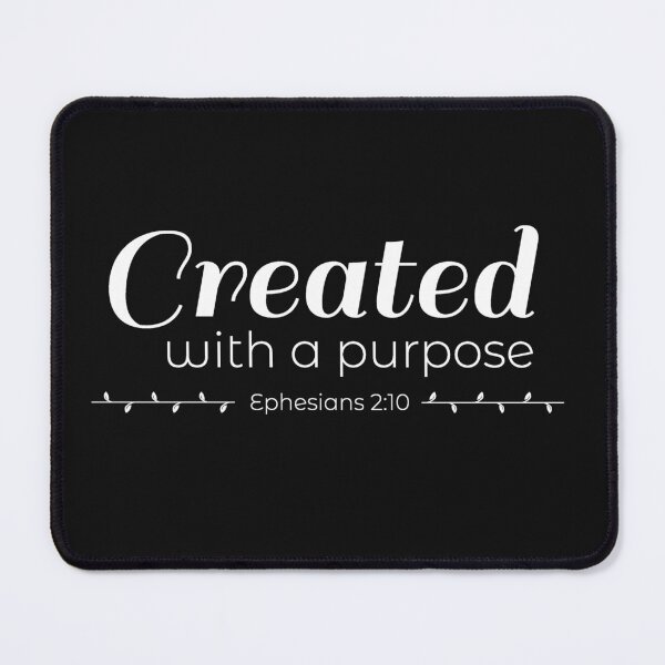 Item preview, Created With A Purpose Verse Ephesians 2:10 designed and sold by Roland1980.
