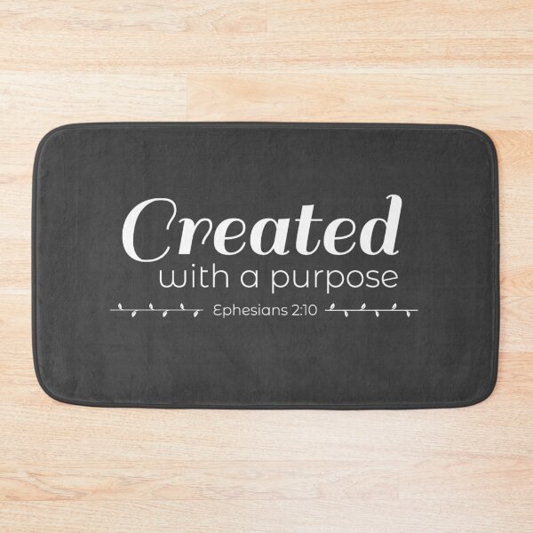 Item preview, Created With A Purpose Verse Ephesians 2:10 designed and sold by Roland1980.