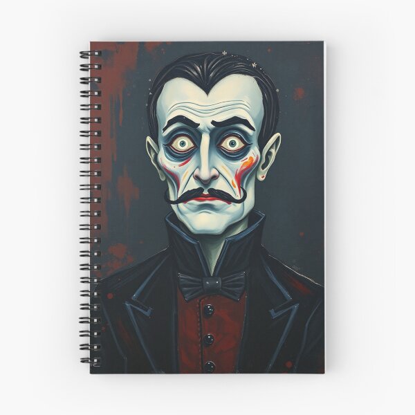 Item preview,  Creepy stylized Haunted House  portrait of a old man with a mustache designed and sold by Vintage Designs +.