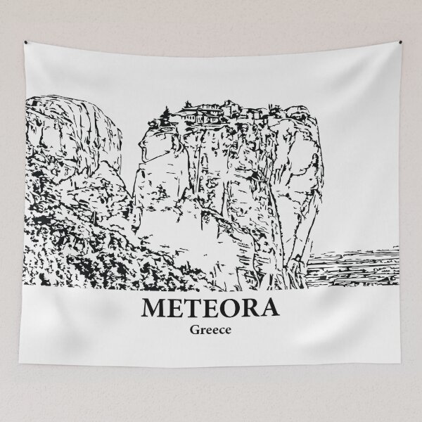 Item preview, Meteora - Greece designed and sold by Lakeric Cityscapes.