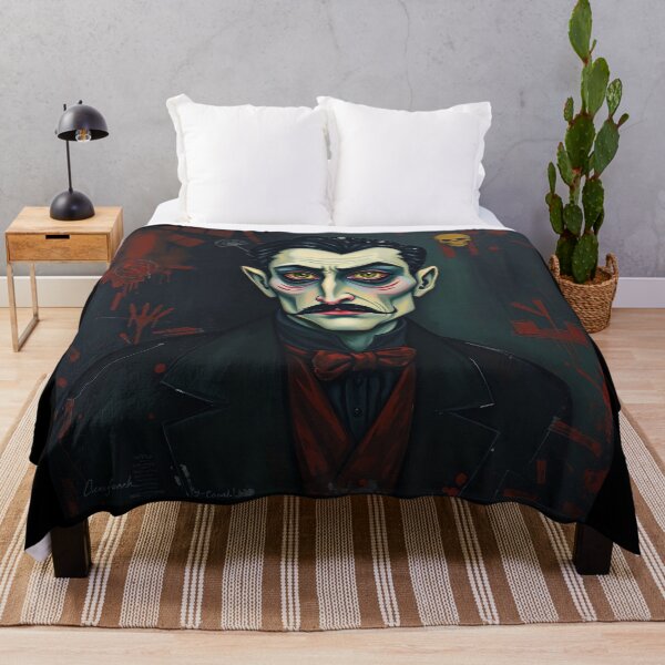 Item preview,  Creepy stylized Haunted House  portrait of a old man with a mustache designed and sold by Vintage Designs +.