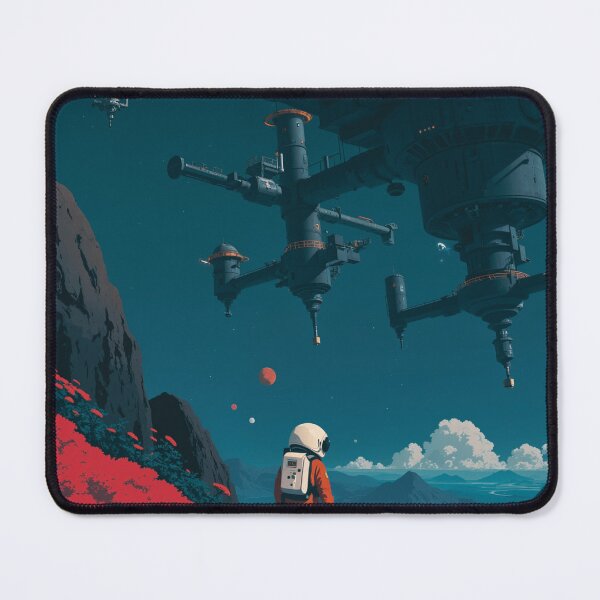 Item preview, Space Explorer and Futuristic World designed and sold by artiviohub.