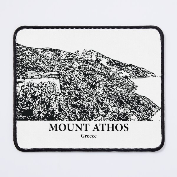 Item preview, Mount Athos - Greece designed and sold by Lakeric Cityscapes.