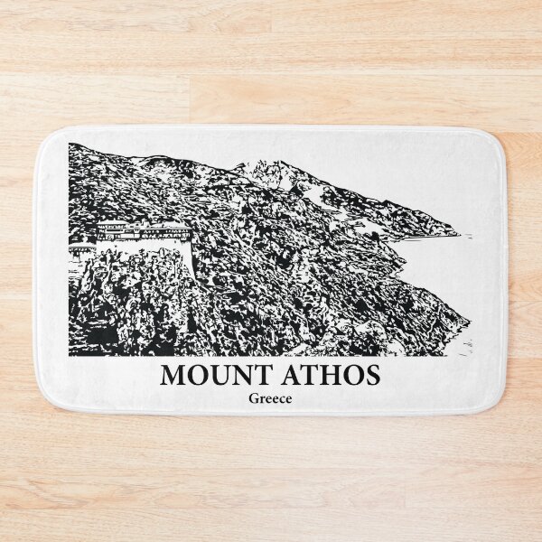 Item preview, Mount Athos - Greece designed and sold by Lakeric Cityscapes.