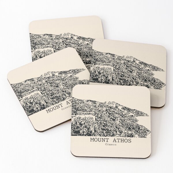 Item preview, Mount Athos - Greece designed and sold by Lakeric Cityscapes.