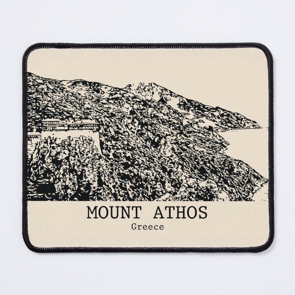 Item preview, Mount Athos - Greece designed and sold by Lakeric Cityscapes.