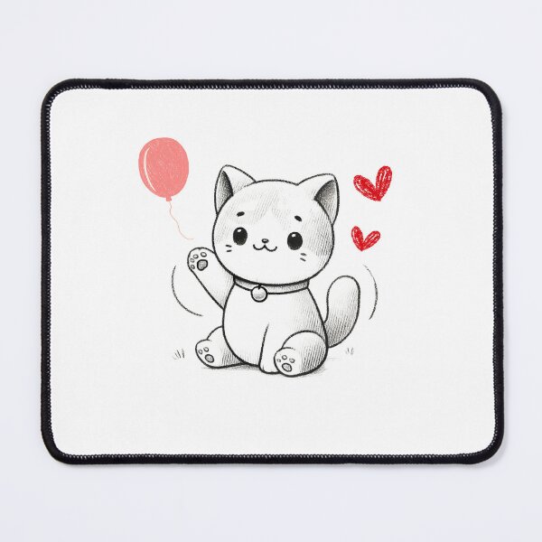 Item preview, Happy Girls Cat Valentines Shirt, Kitty Love designed and sold by The Art of Kkatarynka.