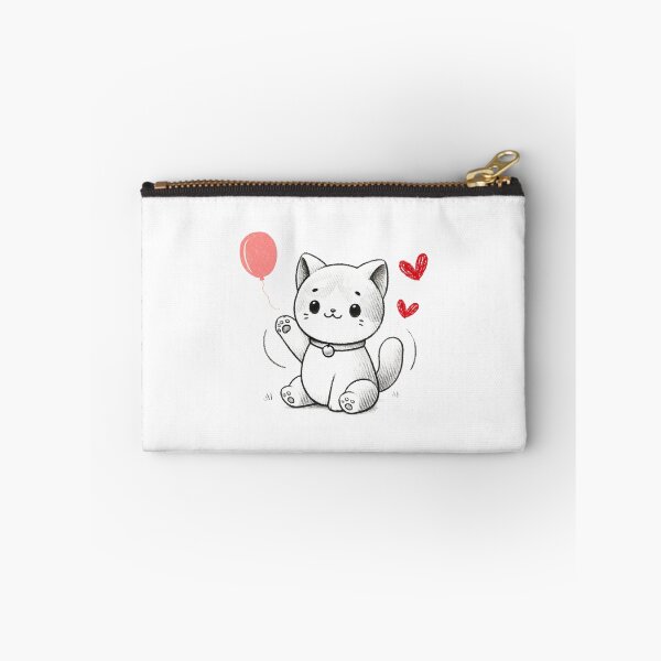 Item preview, Happy Girls Cat Valentines Shirt, Kitty Love designed and sold by The Art of Kkatarynka.