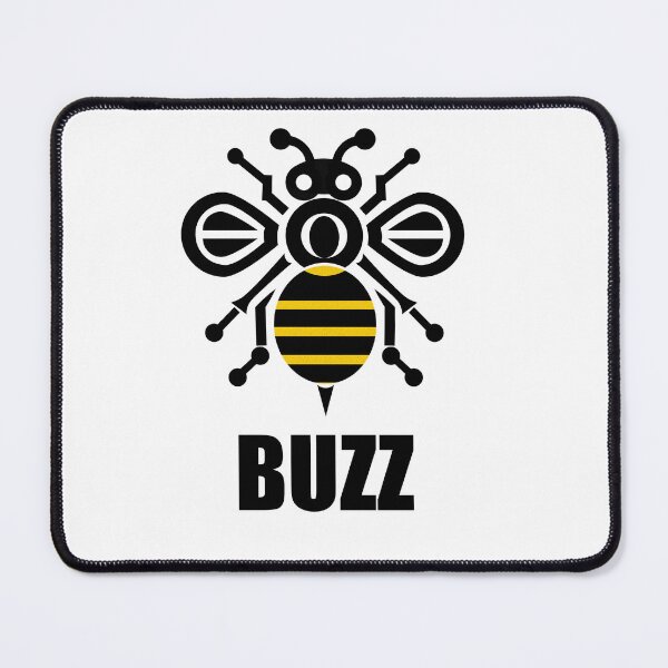 Item preview, Buzz: retro bee design designed and sold by krisevansart.