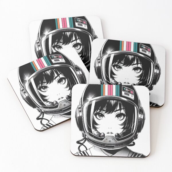 Item preview, Retro anime girl designed and sold by Creativnani.