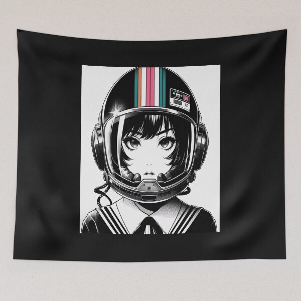 Item preview, Retro anime girl designed and sold by Creativnani.
