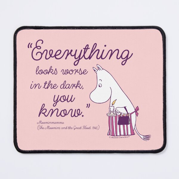 Item preview, Moomin The Moomins And The Great Flood Moominmamma Quote designed and sold by MoominStore.