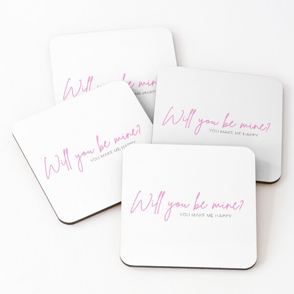 Item preview, Valentine: Will you be mine? Pink designed and sold by ChalarieArt.