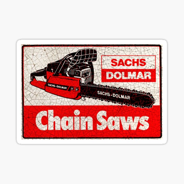 Sachs Dolmar Scies à chaîne Sticker