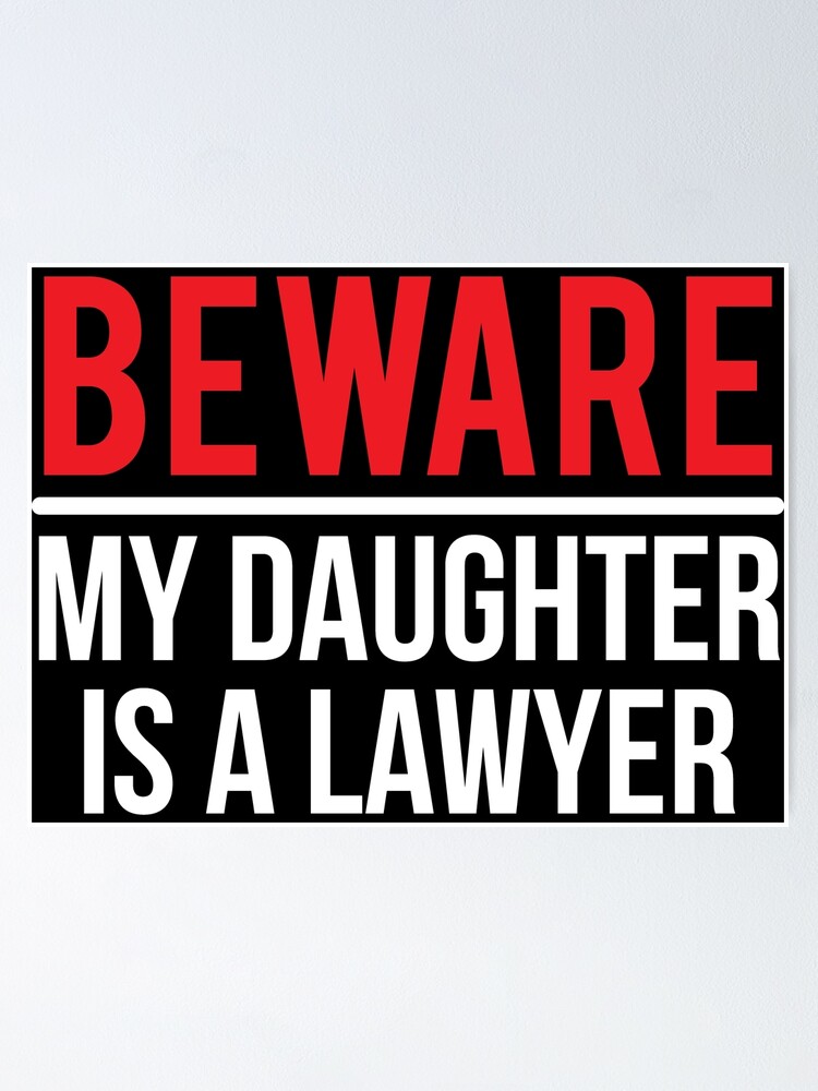 my daughter is a lawyer shirt