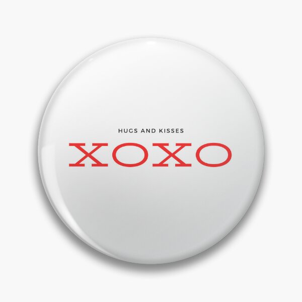 Item preview, XOXO Red Simple Design Valentine designed and sold by ChalarieArt.