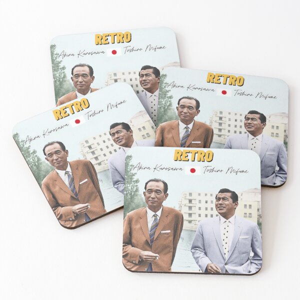 Item preview, Retro Legends: Akira Kurosawa & Toshiro Mifune Poster designed and sold by Digital Japan.
