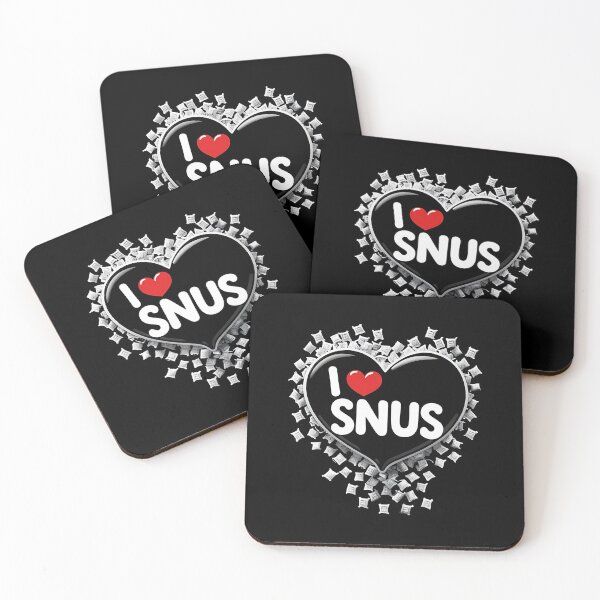 Item preview, I Love Snus Heart Snus Lover designed and sold by DomTeesHaven.
