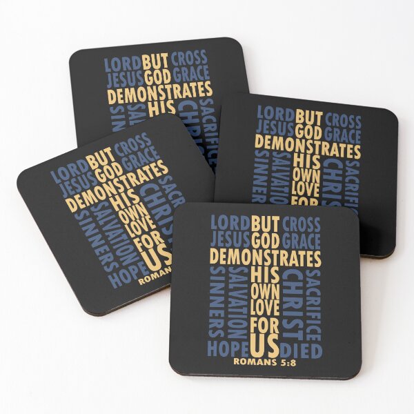 Item preview, But God Demonstrates His Own Love For Us Verse Of Romans 5:8 designed and sold by Roland1980.